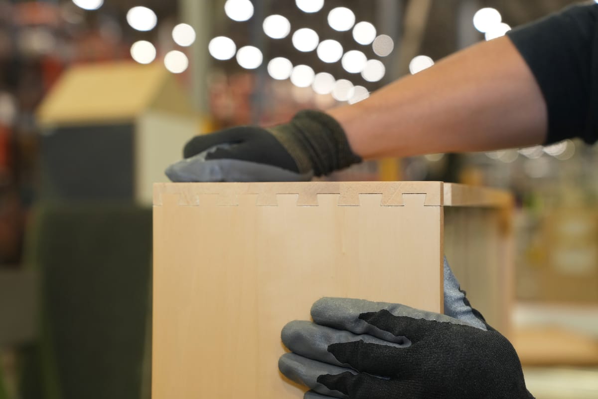 WH 13 dovetail construction