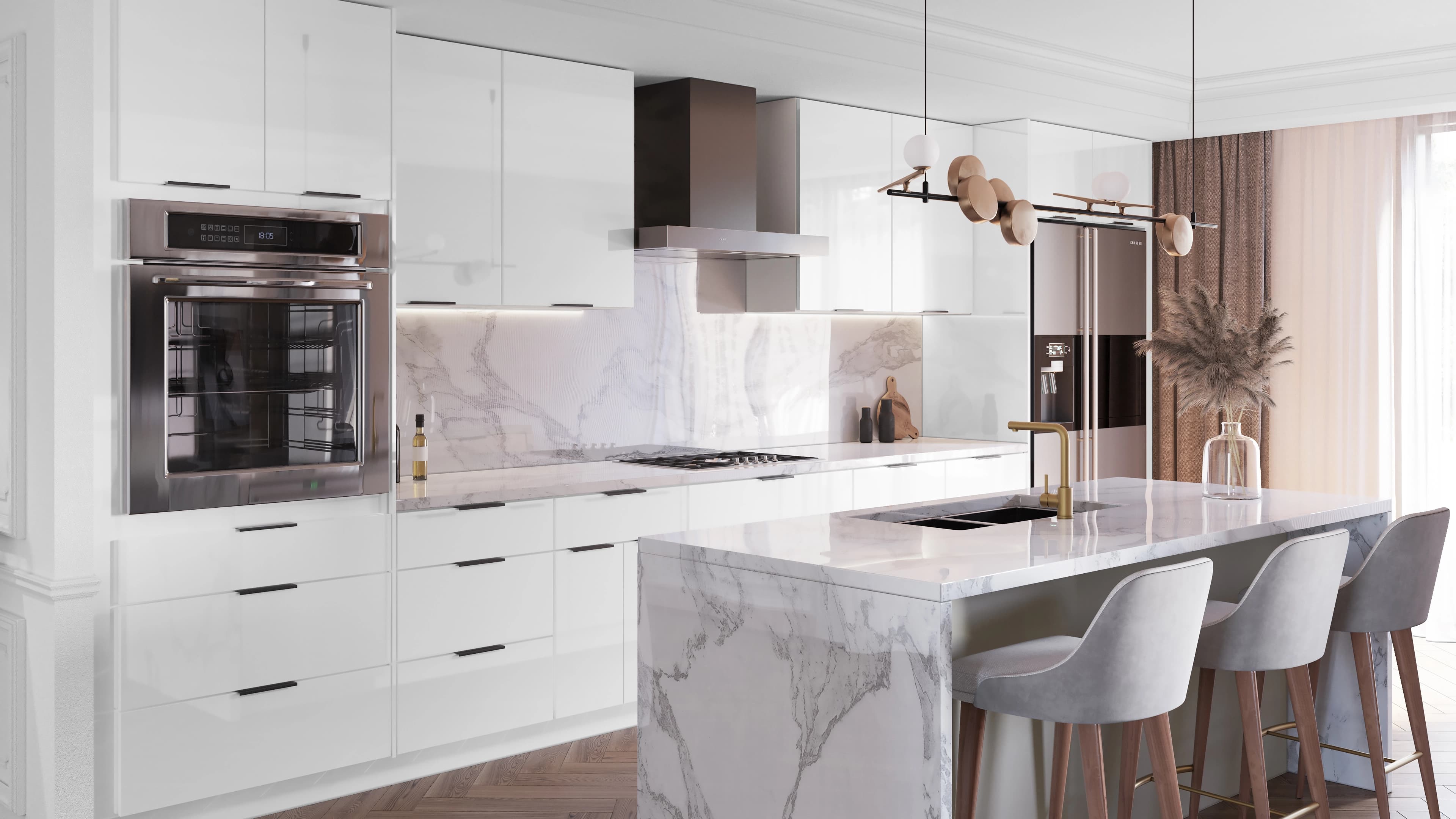 Illume Gloss Bianco Kitchen
