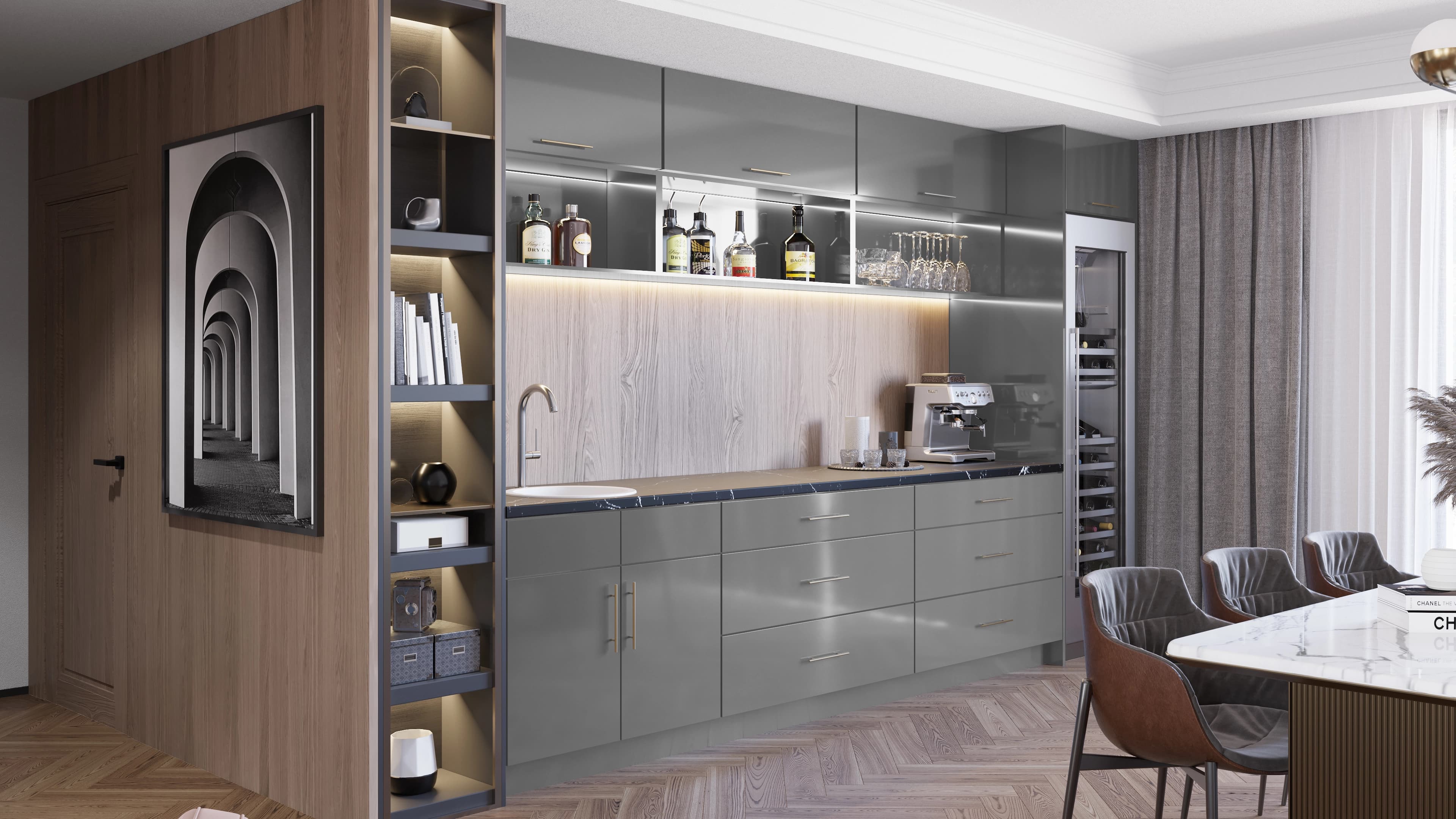 Illume Gloss Grigio Bar